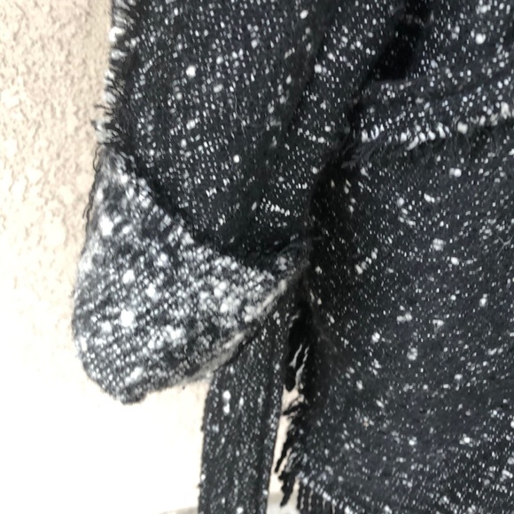 Free People Black/Gray/White Jacket/Sweater - Picture 6 of 9